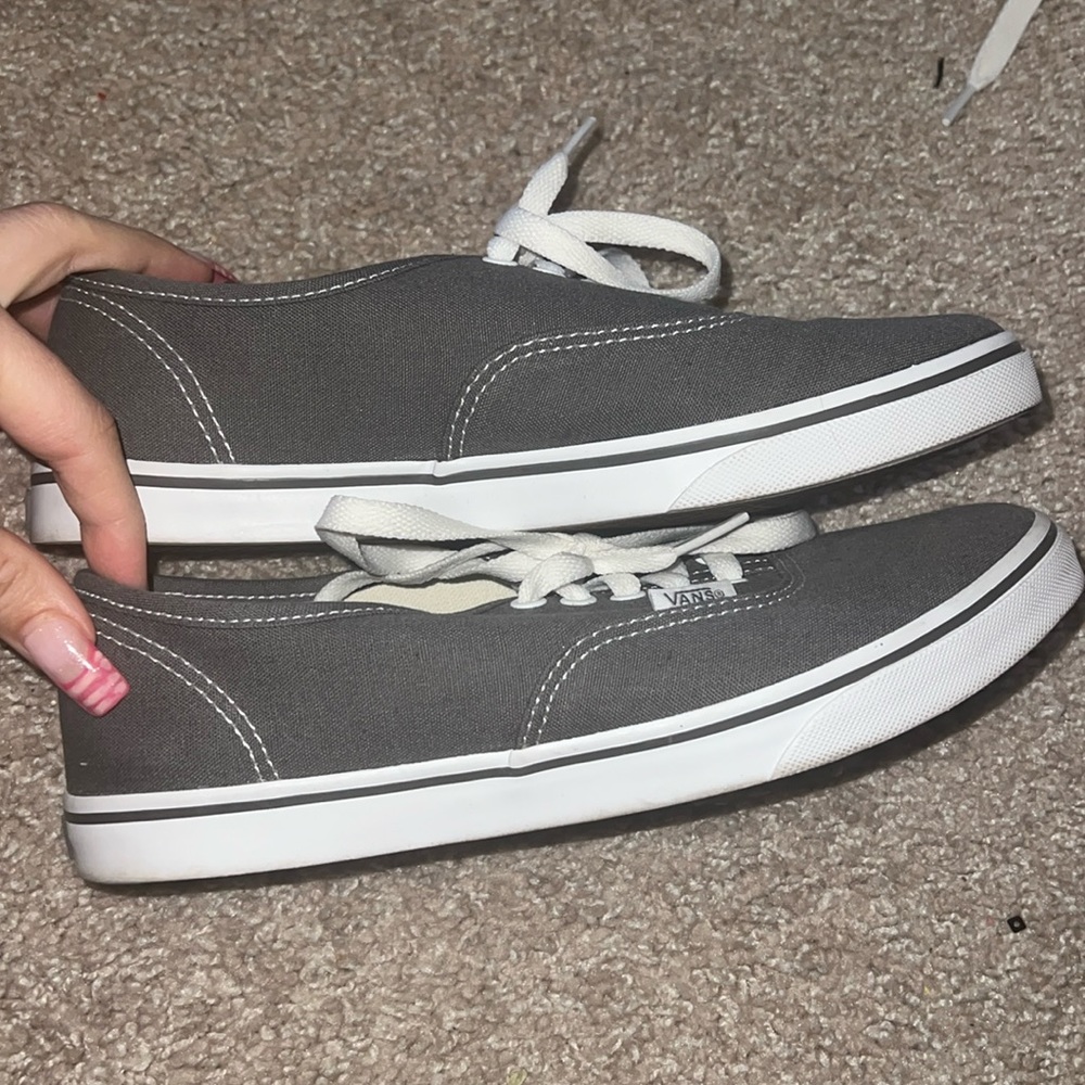 Grey Vans